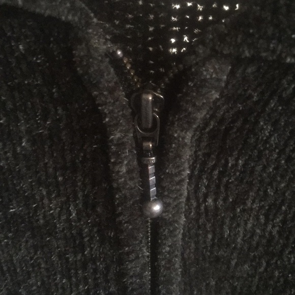 Croft & Barrow Green Zippered Sweater L - Picture 4 of 5